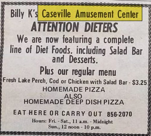 Caseville Amusement Center - Apr 6 1978 Ad (newer photo)